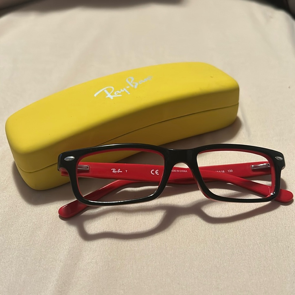 Youth boys Ray Ban eye glasses frame